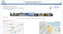 Desktop Screenshot of consorziobonificalarinese.it